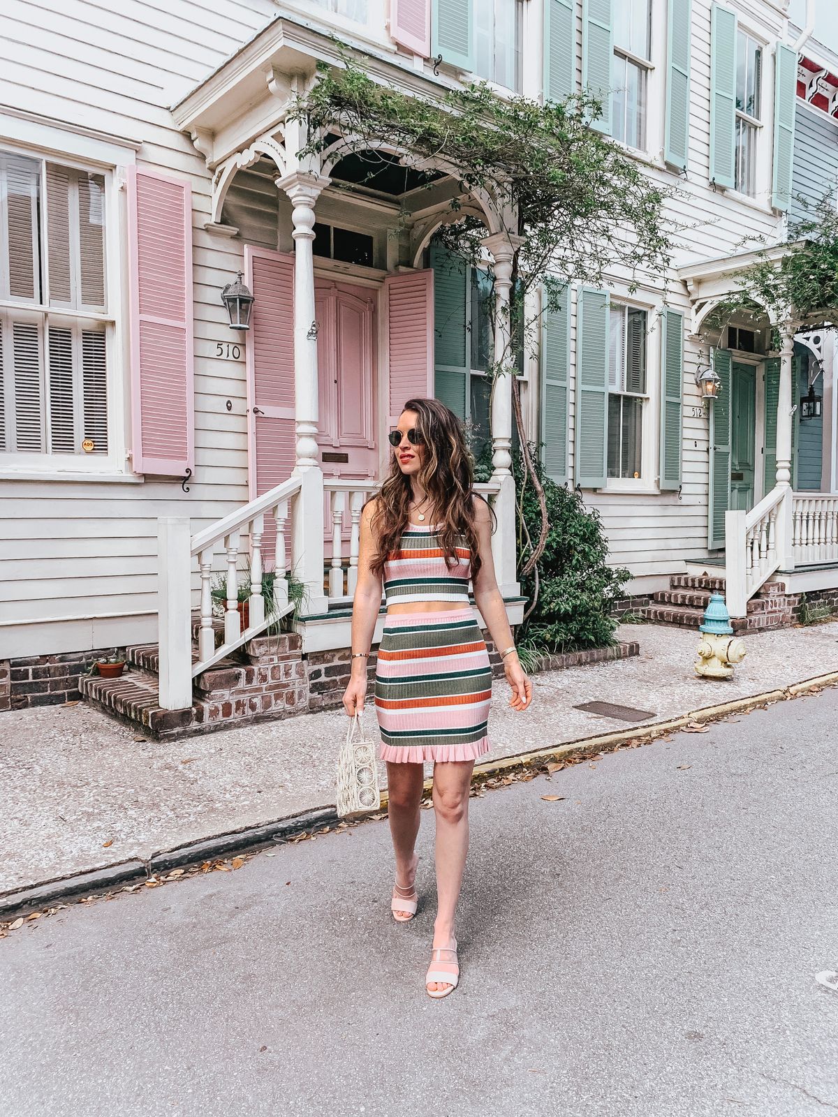 Multi-Colored Striped Knit Mini Dress Multi-Colored Striped Knit Mini Dress — Savannah Outfits