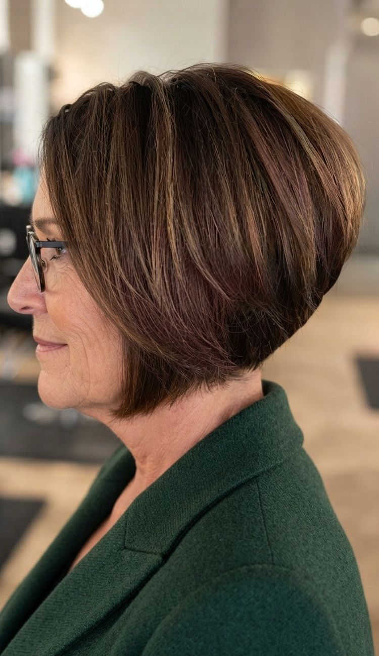 Chin Visual Idea — Stacked Bob