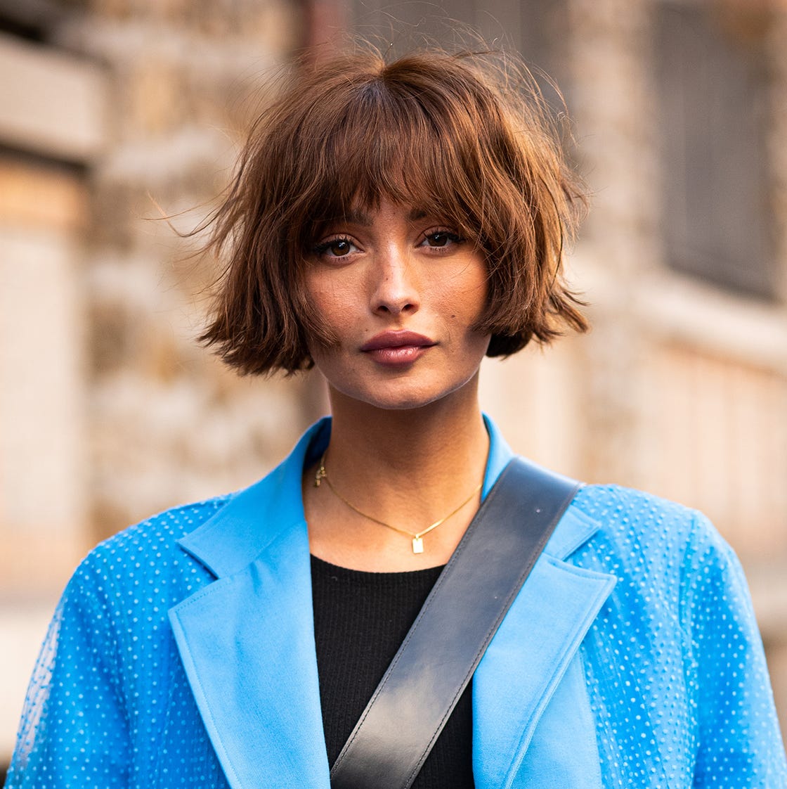 A Short Layered Bob Is Summer's Freshest Haircut, Here's How To Style It