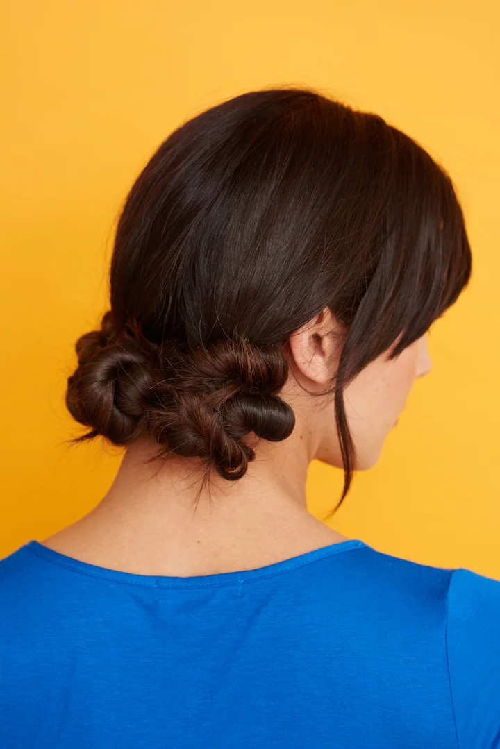 Wavy Red Double Braids — Bike Helmet Hairstyles