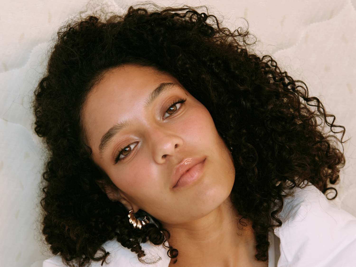 Long Spiral Curls With Balayage Long Spiral Curls With Balayage — Spiral Perm