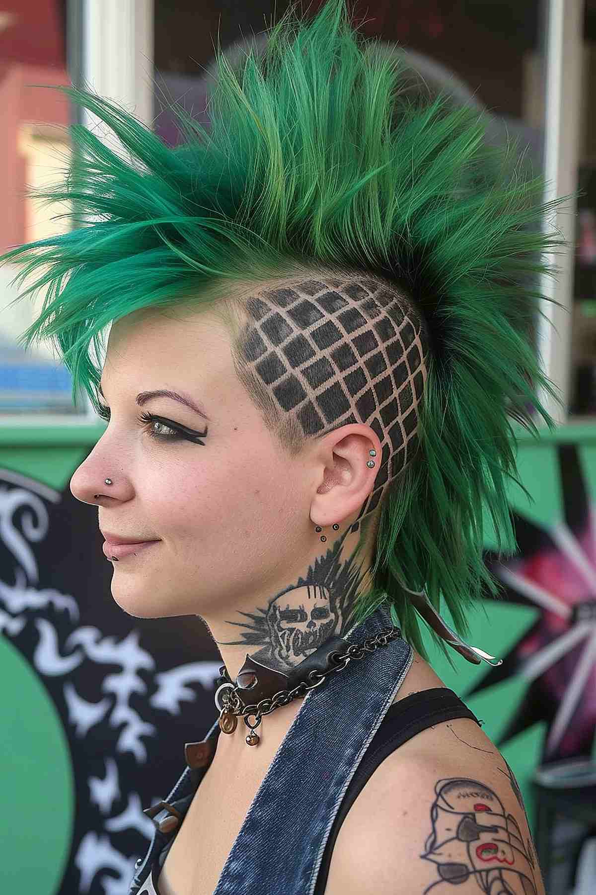Spiky Mohawk With Undercut Visual Idea — Punk Hairstyles