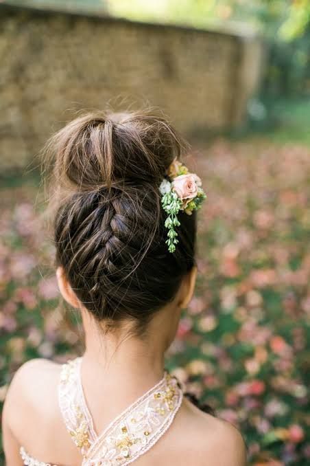 No Bangs Visual Idea No Bangs Visual Idea — Flower Girl Hairstyles