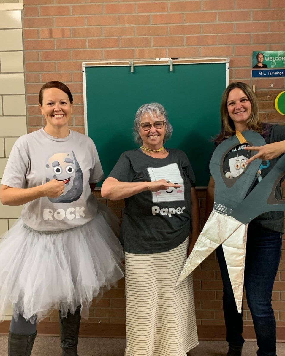 Playful Costume: 'ROCK' T-Shirt with Tulle Tutu Playful Costume: 'ROCK' T-Shirt with Tulle Tutu — Substitute Teacher Outfits