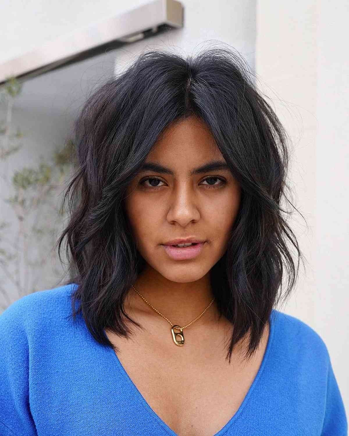 Collarbone Visual Idea — Collarbone Length Hair