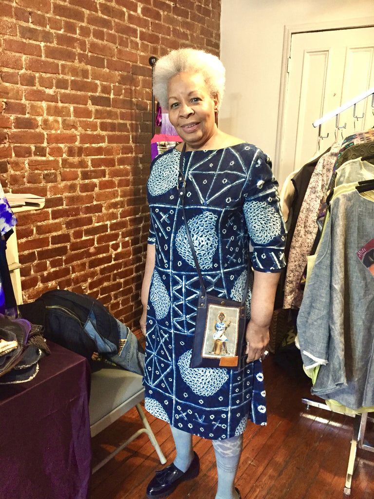 Geometric Print A-Line Dress Geometric Print A-Line Dress — Afrocentric Outfits