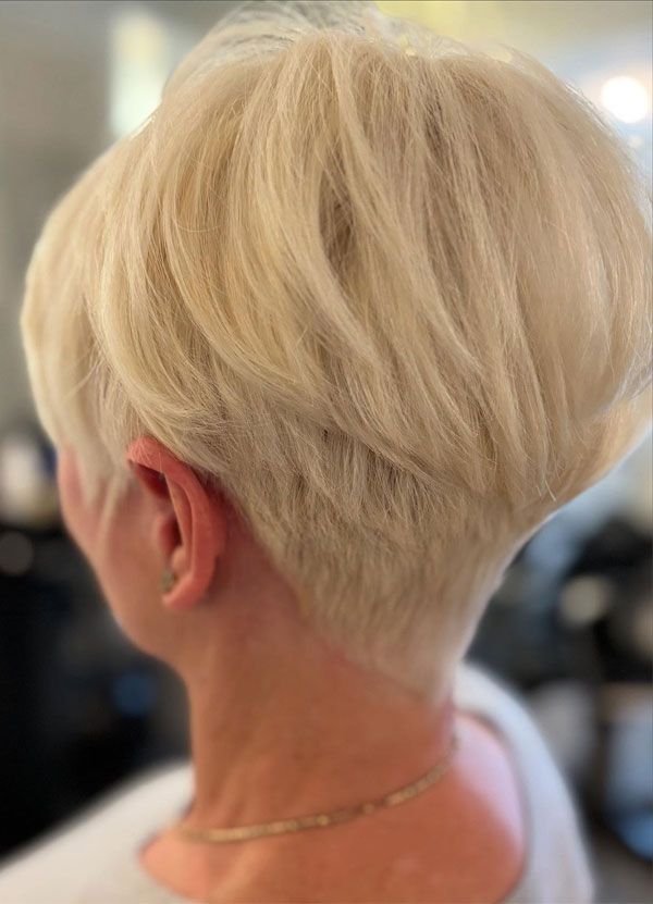 Ear Length At Sides Shorter At Nape Visual Idea Ear Length At Sides Shorter At Nape Visual Idea — Haircuts for Fine Hair