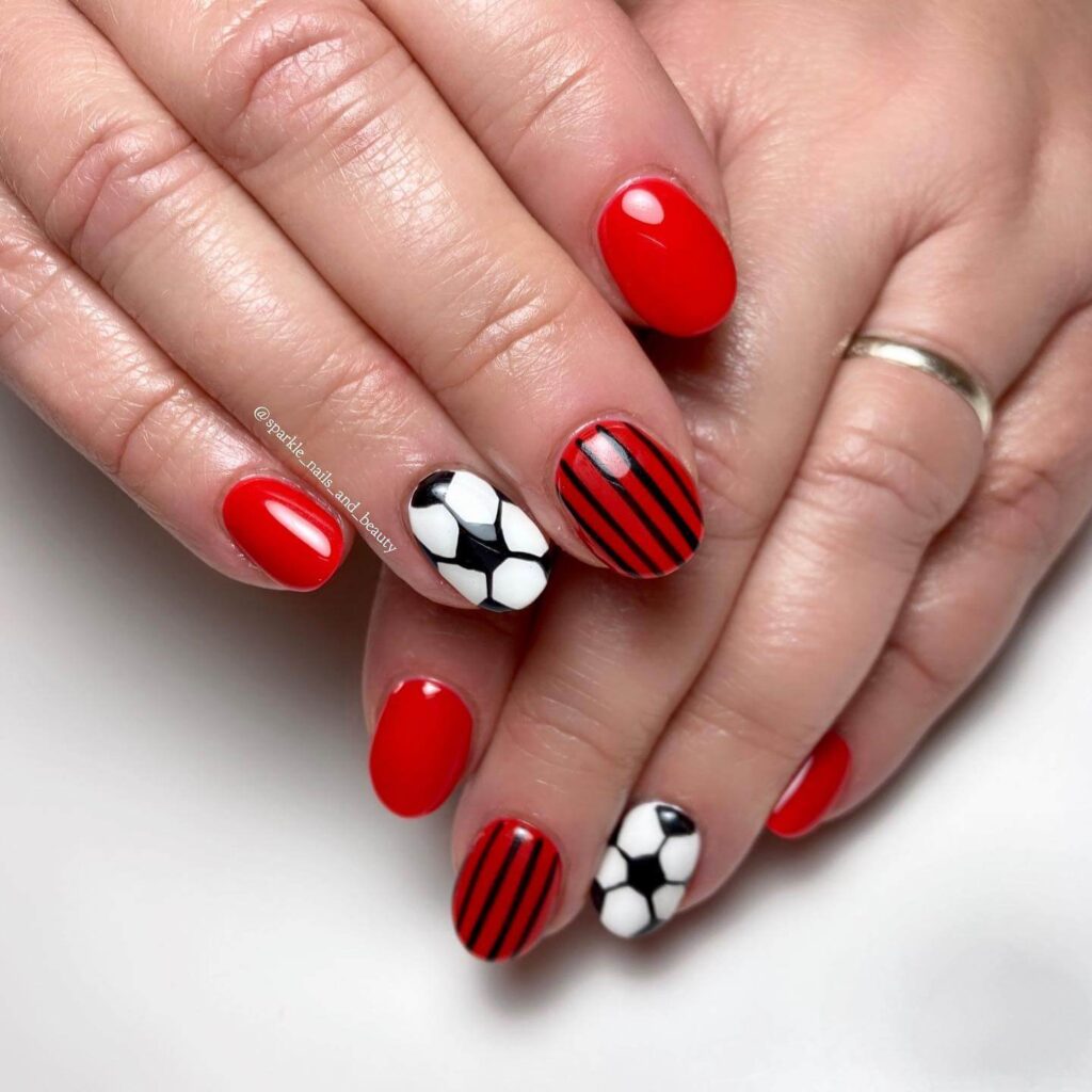 Soccer Match Visual Idea Soccer Match Visual Idea — Soccer Nails