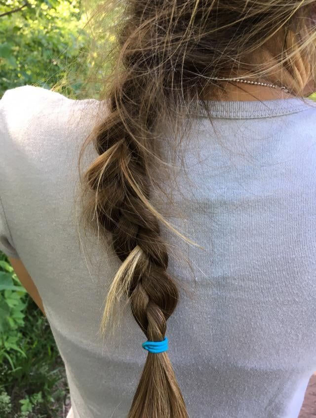 Thick Braid for Mid-Back Length Thick Braid for Mid-Back Length — Hiking Hairstyles