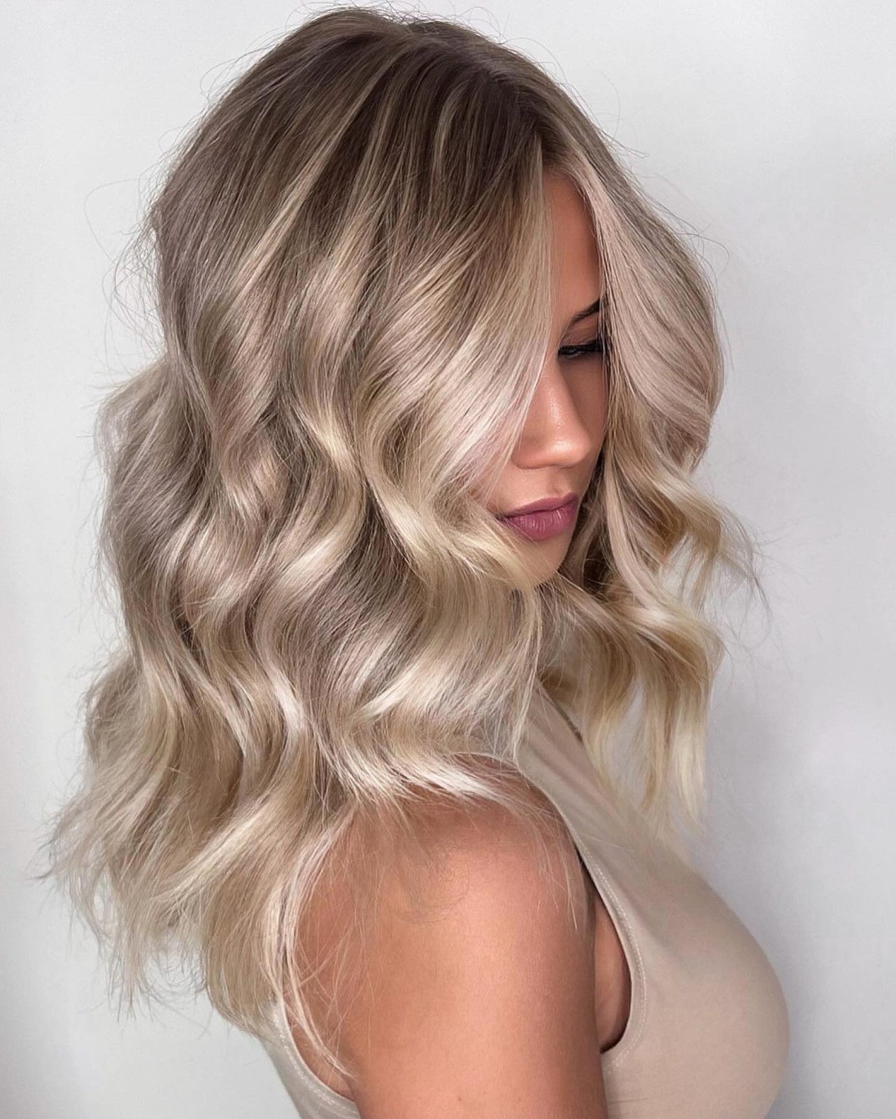Visual Idea — Blonde Balayage