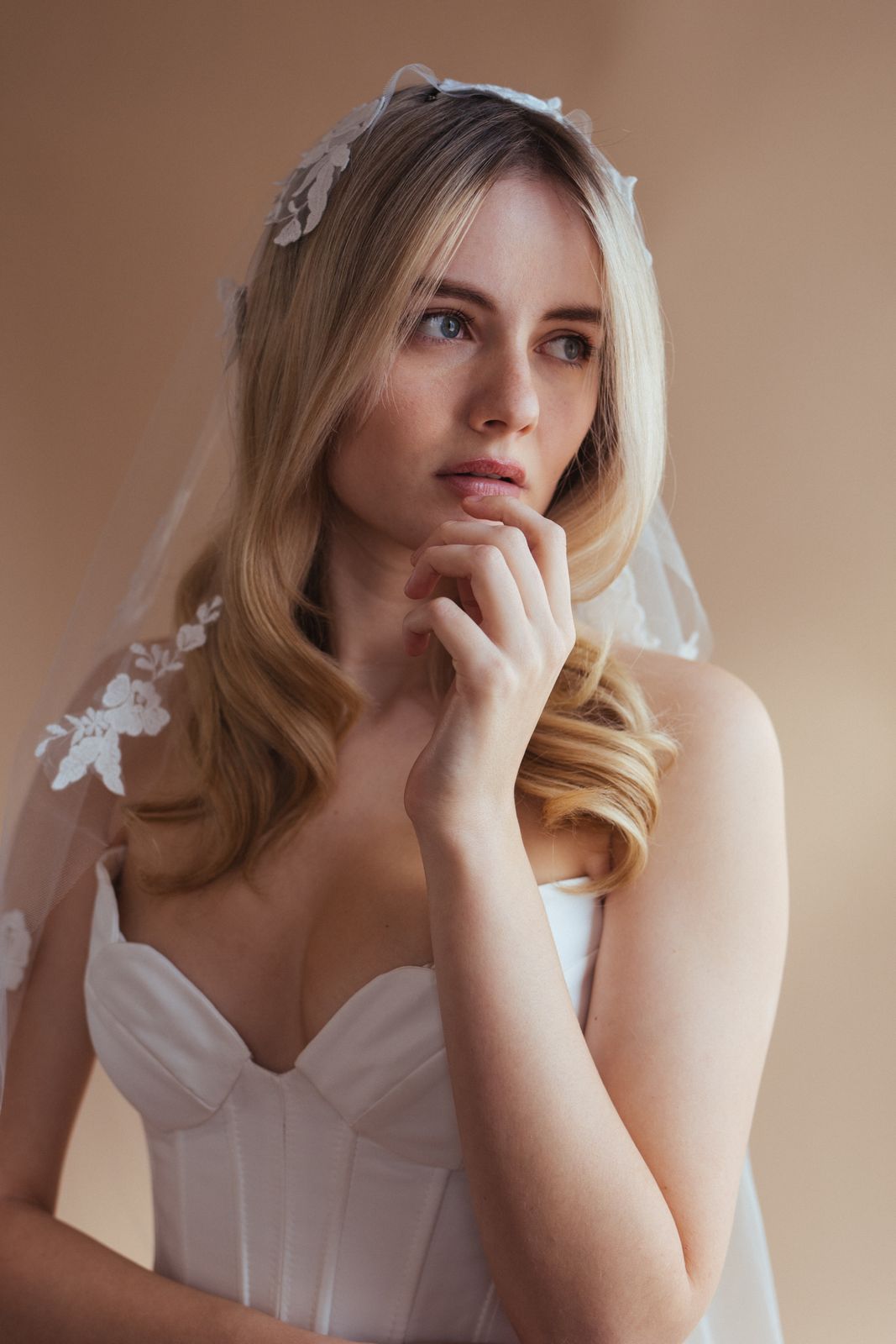 Collarbone Length Half Up Curls Collarbone Length Half Up Curls — Half Up Half Down Wedding Hair