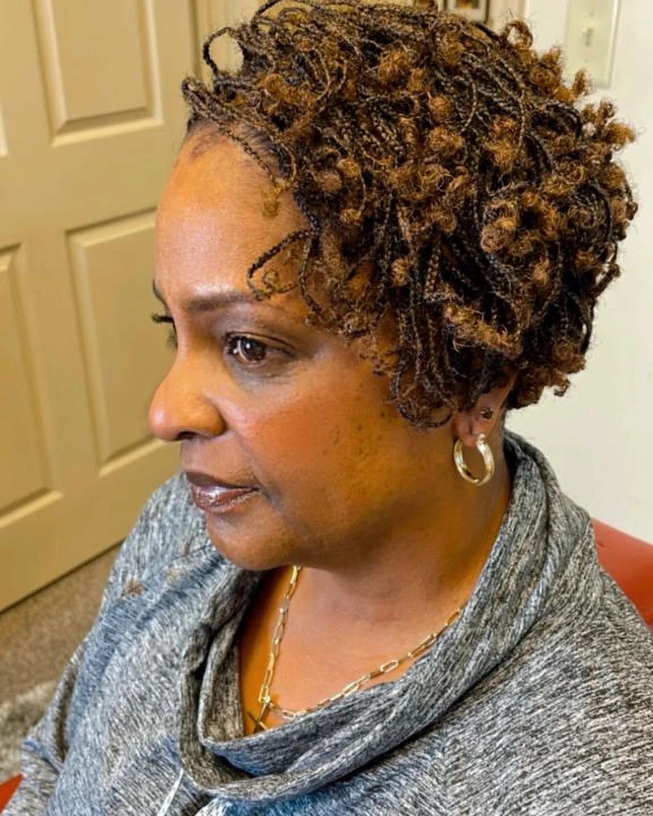 Brown Visual Idea Brown Visual Idea — Loc Braids