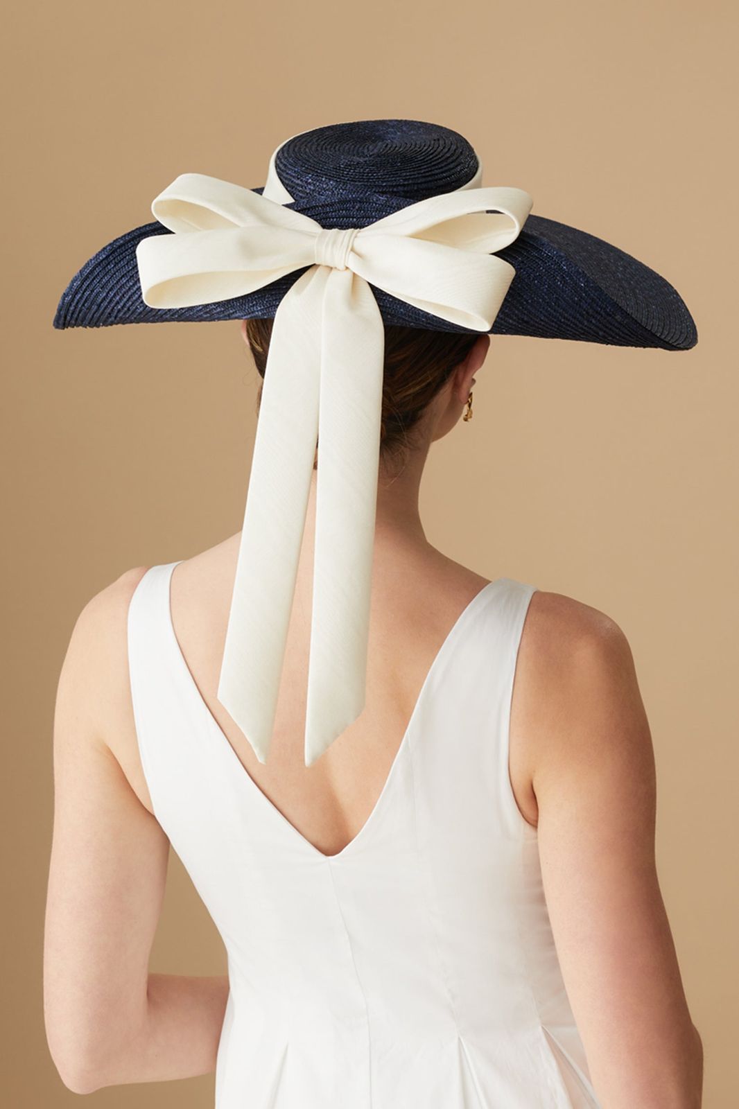 Lady Grey Navy Wide Brim Hat. Hats for Men & Women