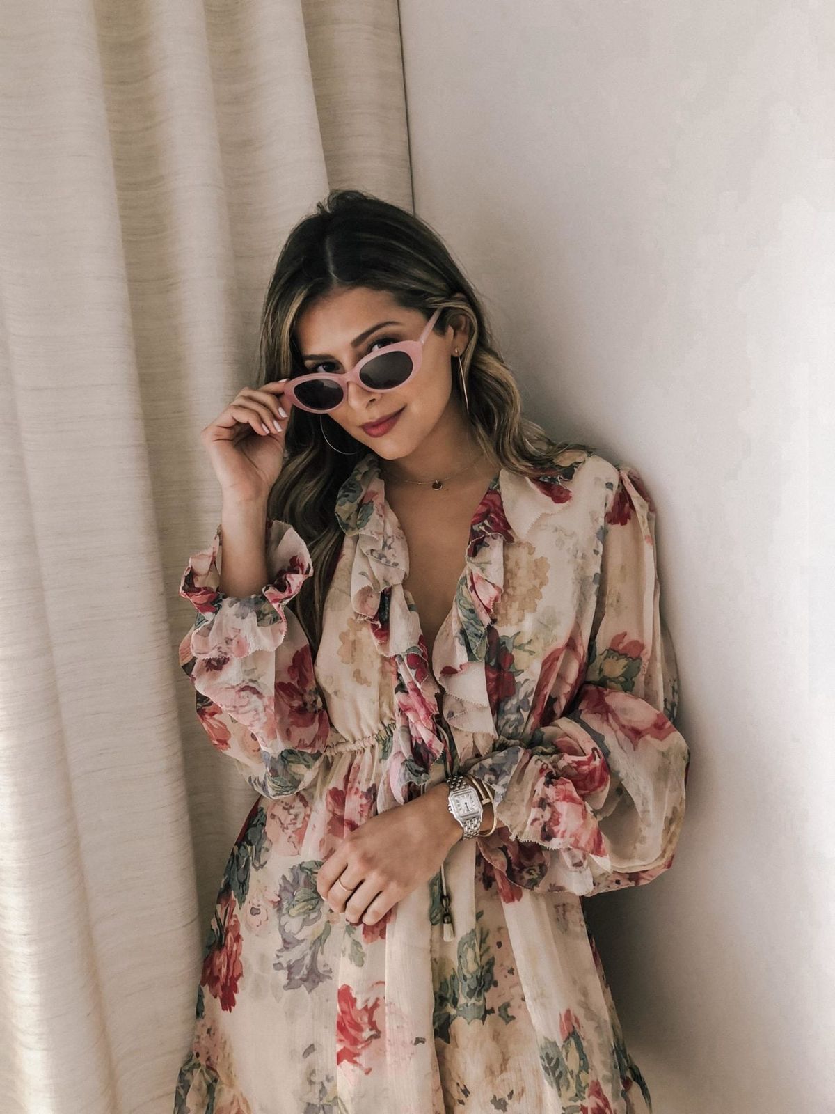 Red Printed Cut-Out Maxi Dress for Evening Events — Hamptons Outfits
