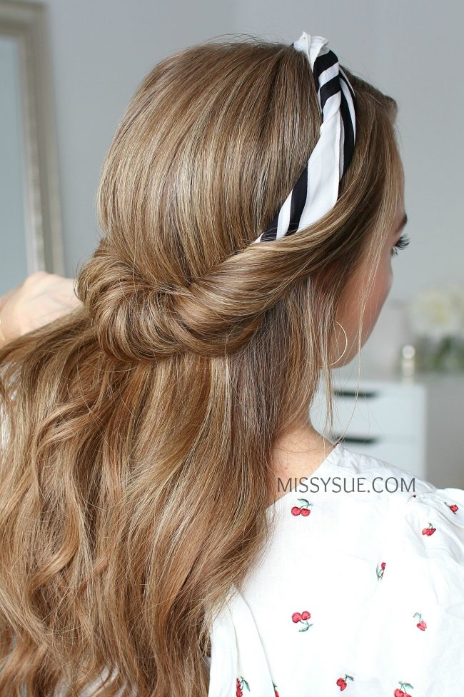Ash Blonde With Subtle Highlights Visual Idea — Scarf Hairstyles