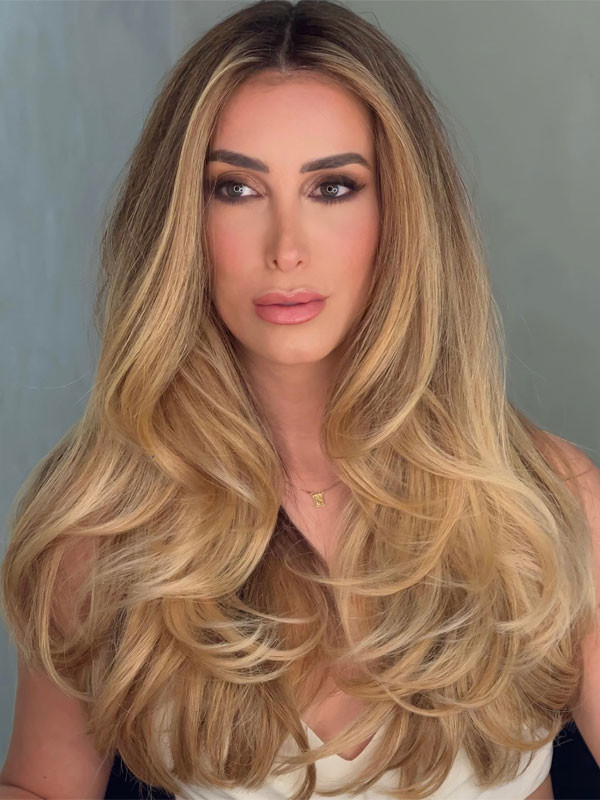 Front View Visual Idea Front View Visual Idea — Honey Blonde