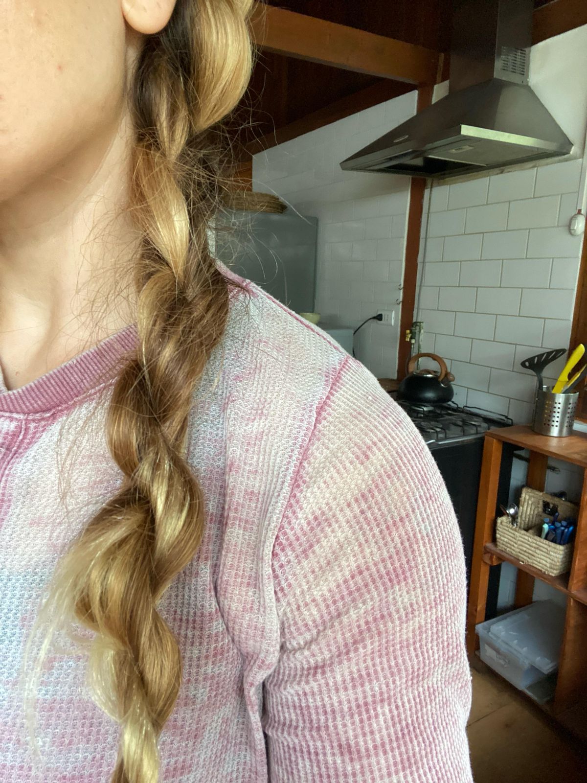 Textured Braided Shoulder Cut Textured Braided Shoulder Cut — Hairstyles for Nurses