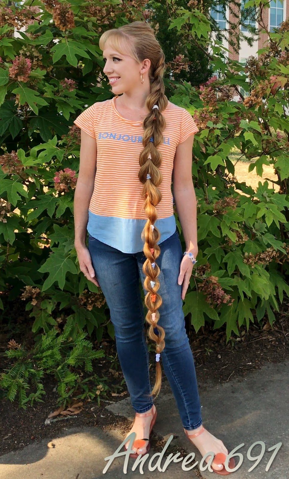 Segmented Ponytail Braid — Braids for Long Hair