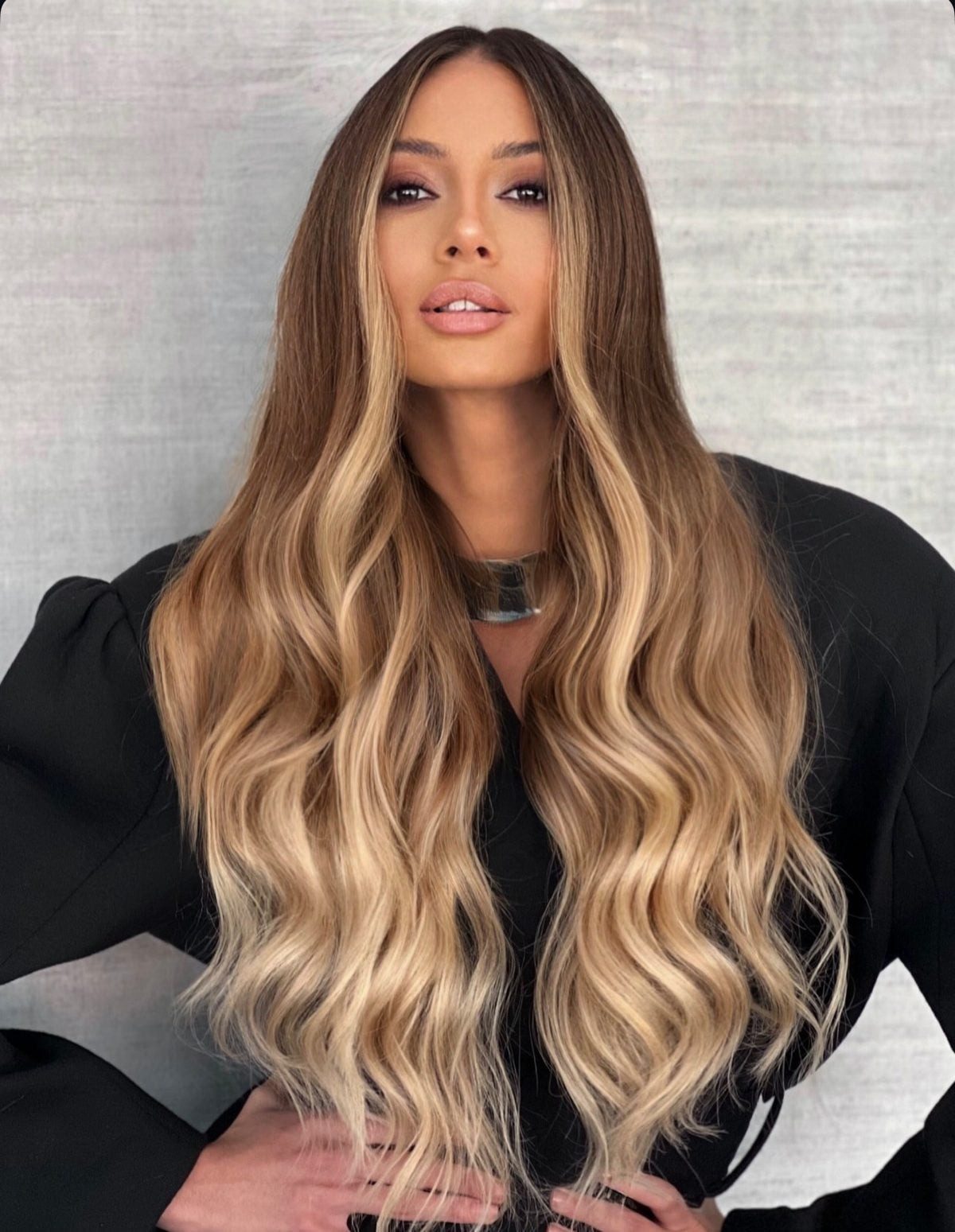 Bronde Balayage With Blonde Highlights Visual Idea — Bronde Hair