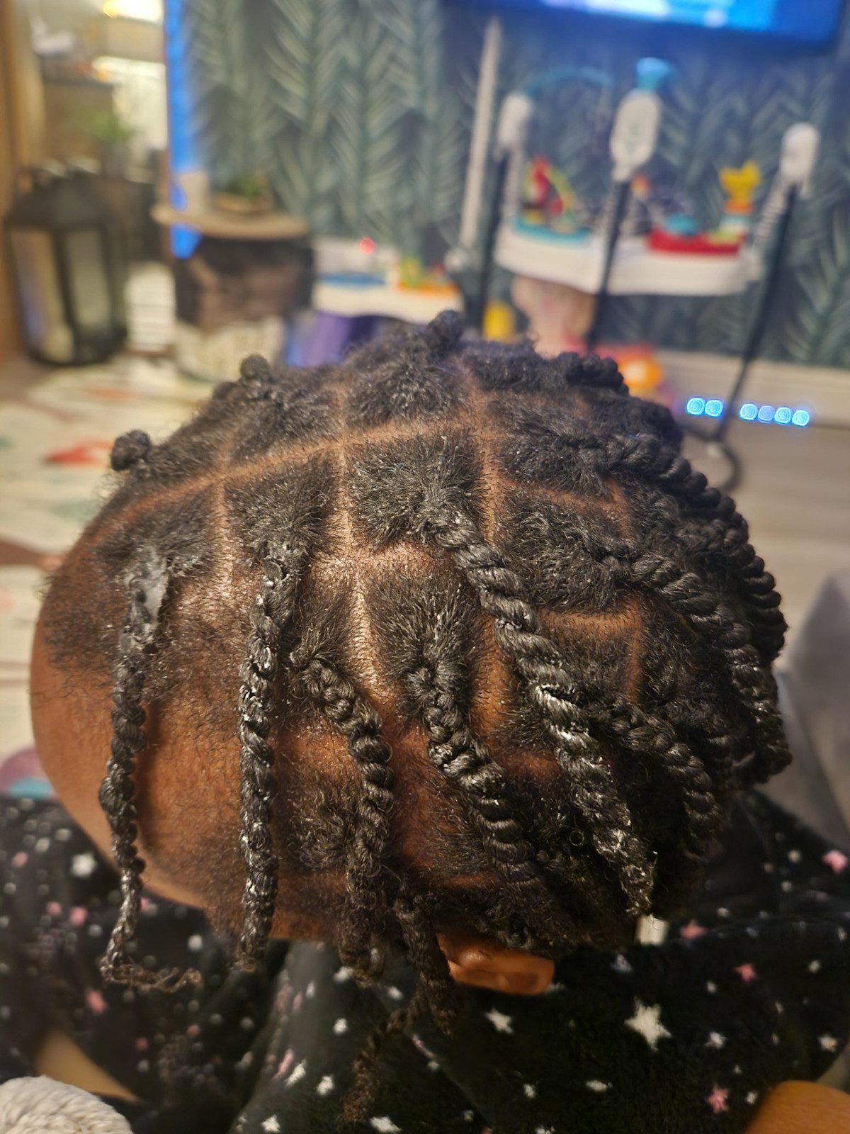 Shoulder Length Braided Locs Shoulder Length Braided Locs — Kids Loc Styles