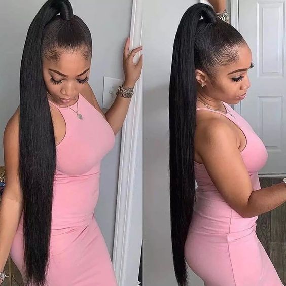 Black Visual Idea Black Visual Idea — High Ponytail