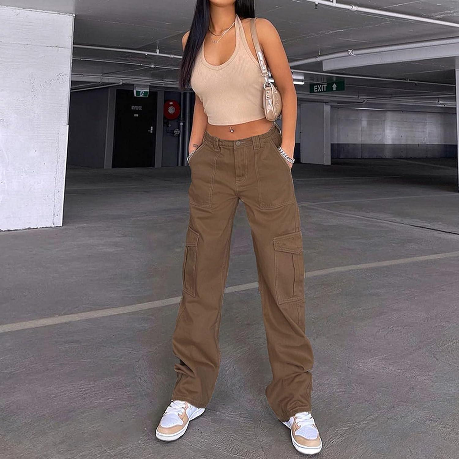 Baggy Cargos and Halter Crop: Y2K E-Girl Streetwear — E-Girl Outfits