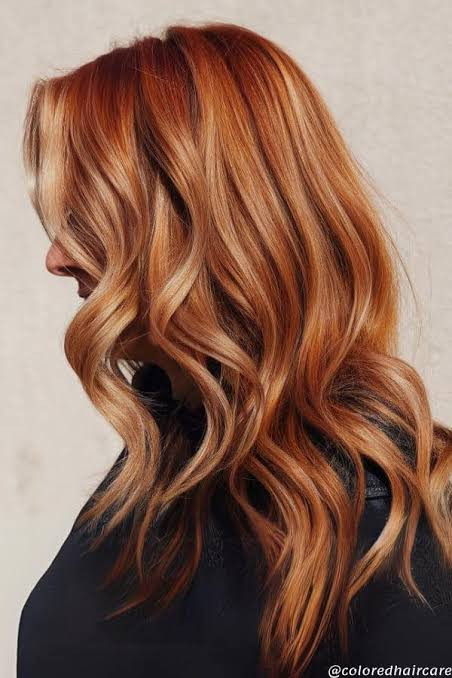 Light Auburn With Blonde Highlights Visual Idea Light Auburn With Blonde Highlights Visual Idea — Light Auburn Hair