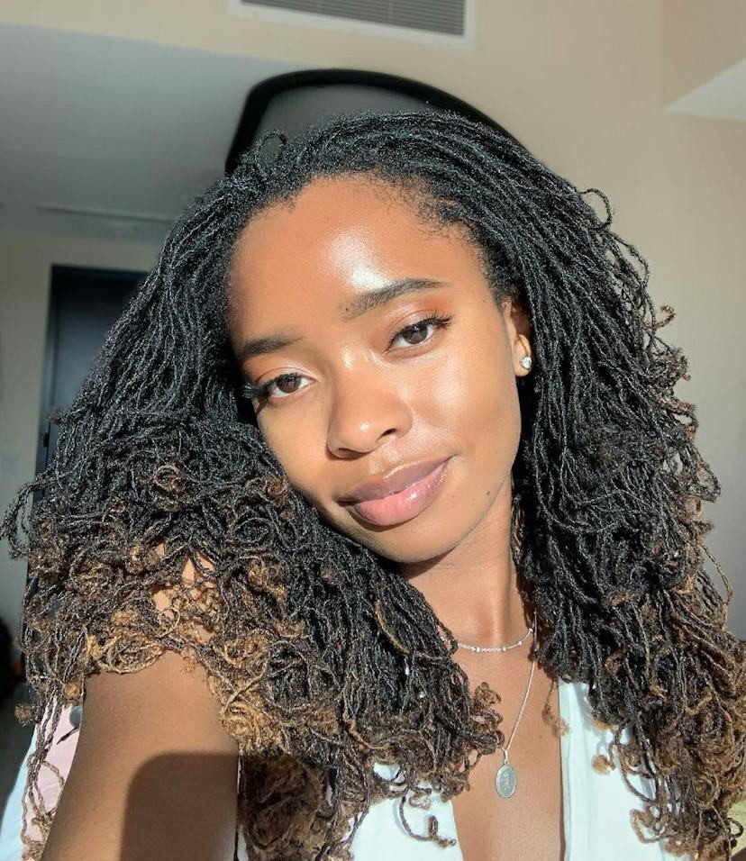 Sun-Kissed Mid-Back Sisterlocks — Sisterlocks Styles