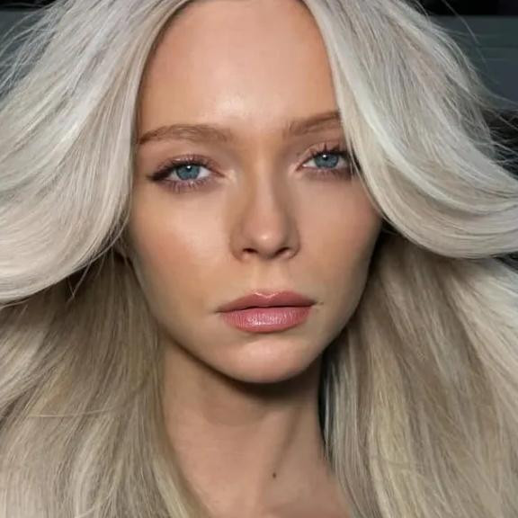 Luminous Pearl Blonde Blowout Luminous Pearl Blonde Blowout — Hair Color for Fair Skin Blue Eyes