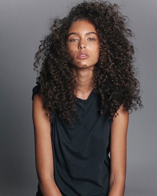 Thick Mid-Back Natural Curls Thick Mid-Back Natural Curls — Easy Hairstyles for Curly Hair