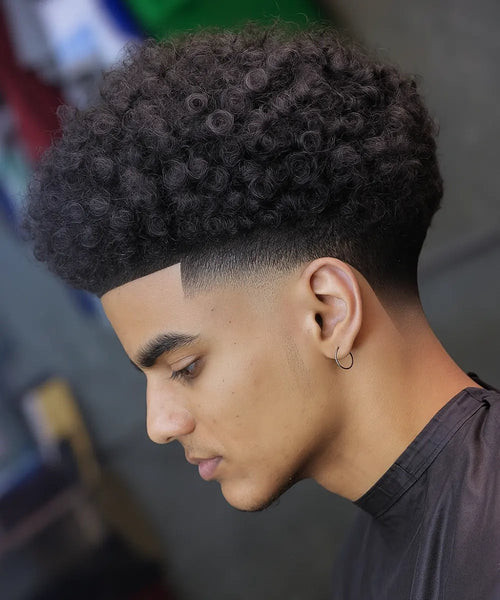 Ear Visual Idea — Mid Taper Fade