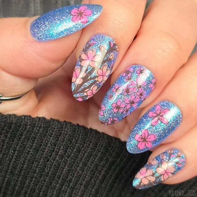 Shimmer Visual Idea Shimmer Visual Idea — Stamping Nails