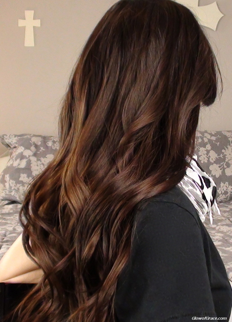 Long Dark Brown Cascading Curls Long Dark Brown Cascading Curls — Loose Curls