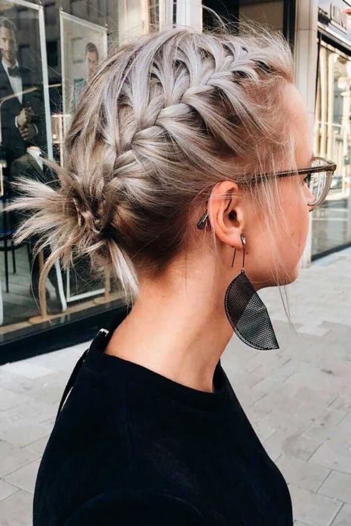 Side View Visual Idea Side View Visual Idea — Braids for Short Hair