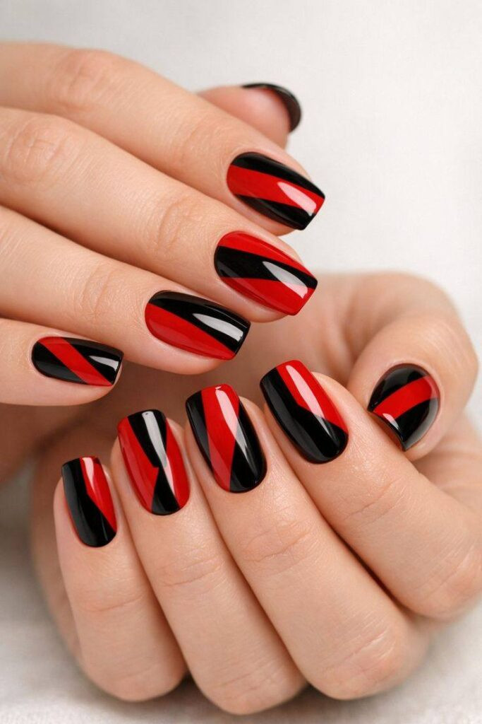 High Gloss Visual Idea High Gloss Visual Idea — Geometric Nails