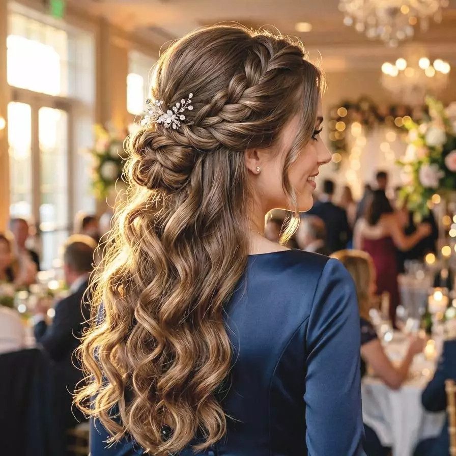Mid-Back Visual Idea Mid-Back Visual Idea — Prom Hairstyles for Long Hair