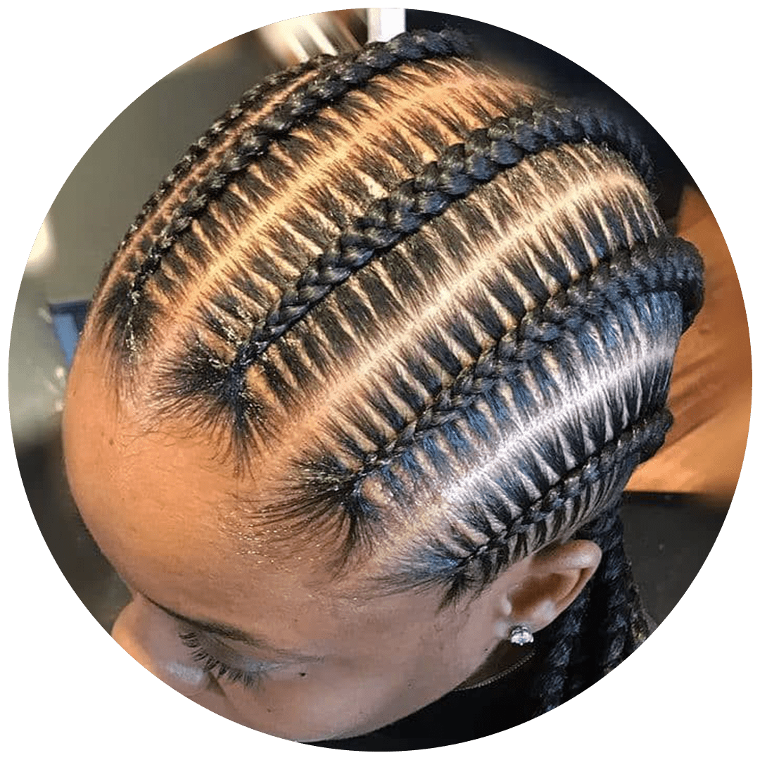 Precise Geometric Cornrows
