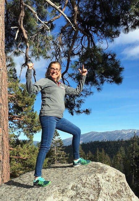 Grey Fleece Jacket for Hiking and Outdoor Exploration — Lake Tahoe Outfits