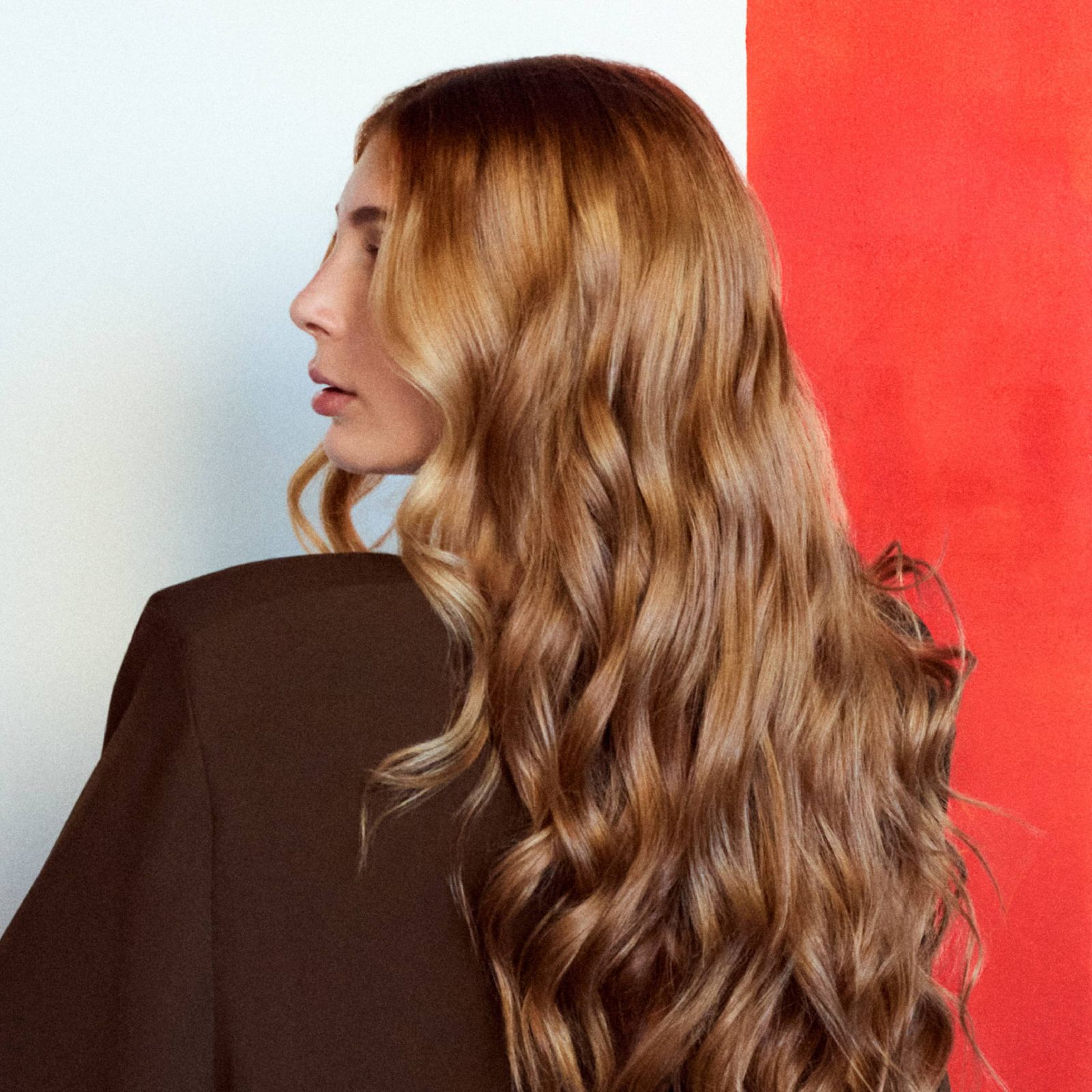 Layered Cut And Colour Blend Visual Idea Layered Cut And Colour Blend Visual Idea — Strawberry Blonde
