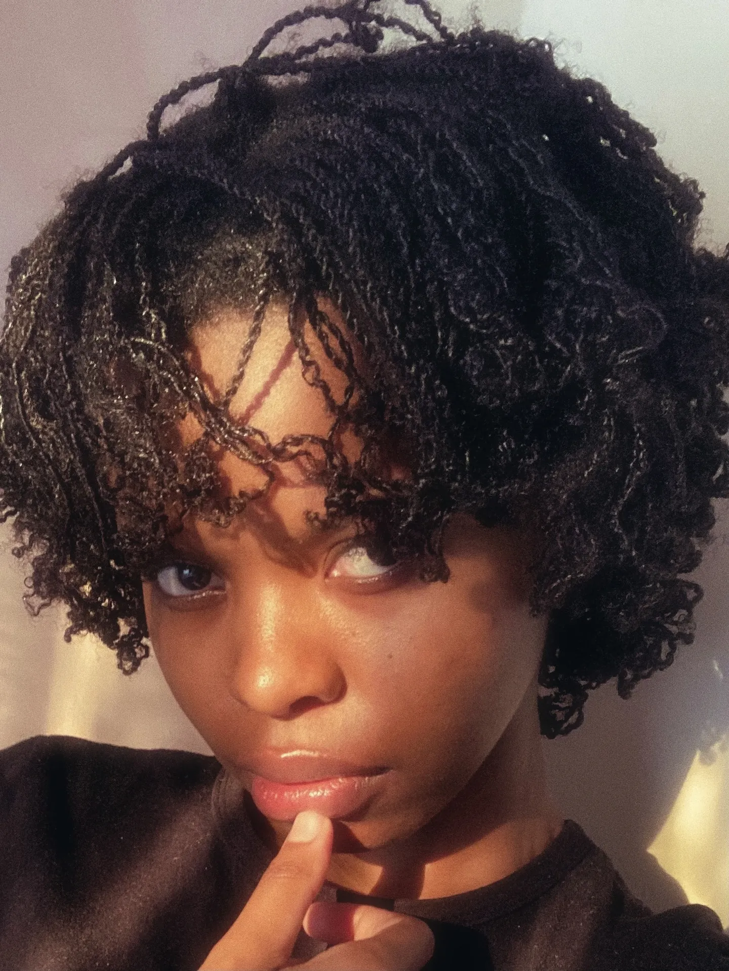 Black Visual Idea — Mini Braids