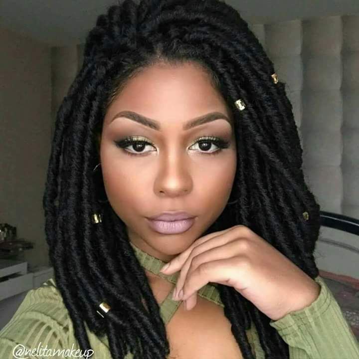 Chin Classic Wavy Bob Goddess Locs Chin Classic Wavy Bob Goddess Locs