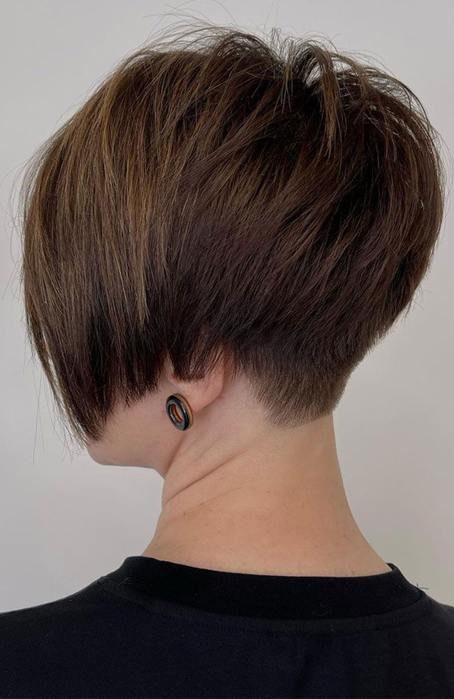 Pixie Bob with Sculpted Undercut