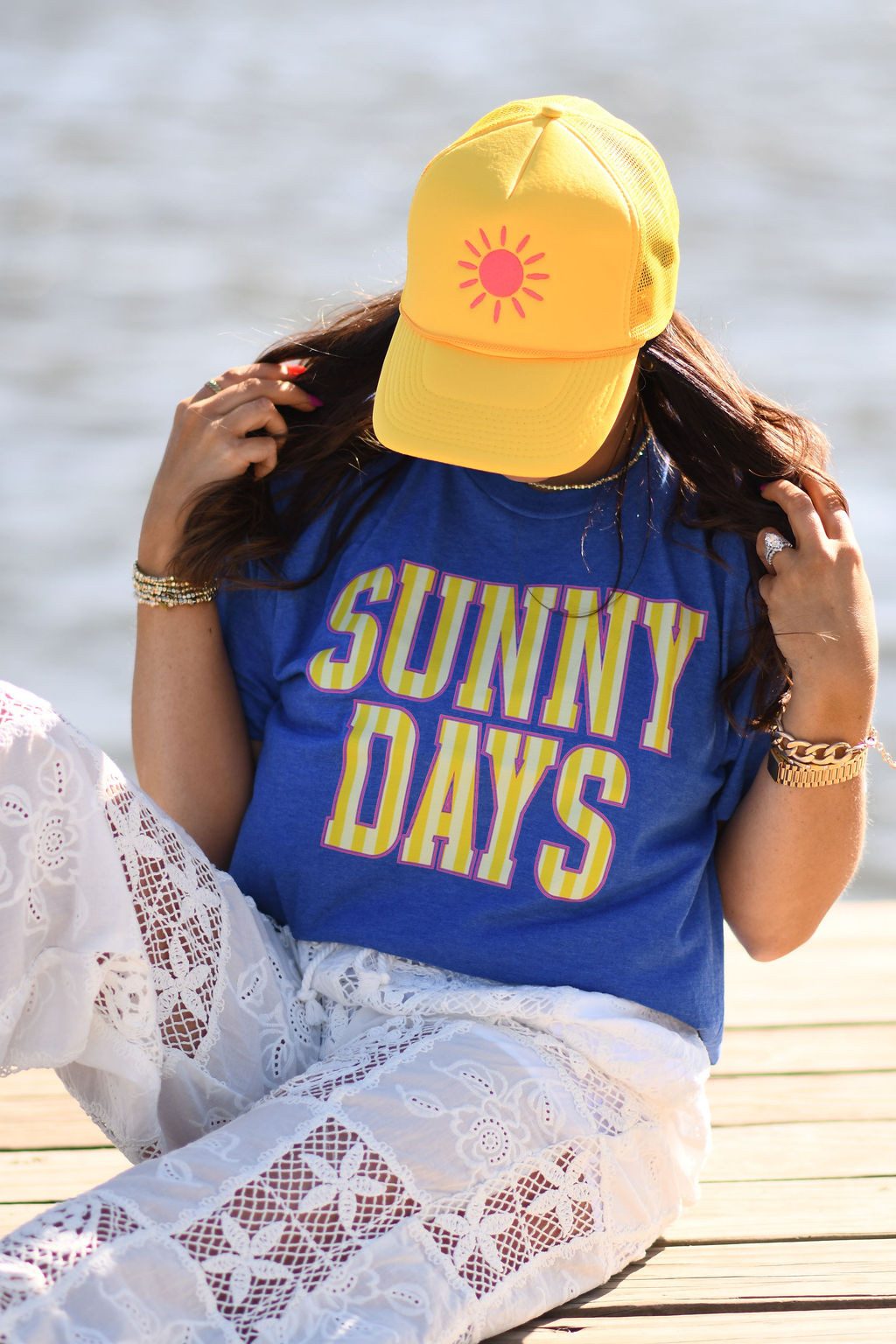 Vibrant Yellow Trucker Hat for Sunny Days Vibrant Yellow Trucker Hat for Sunny Days — Trucker Hat Outfits