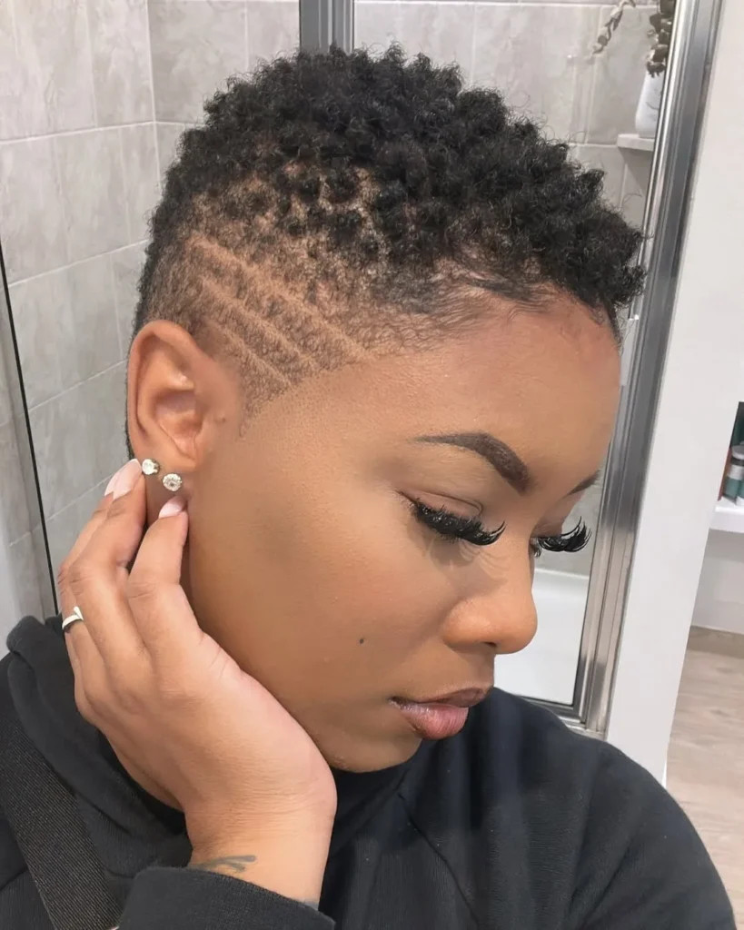 Ear Length Visual Idea — TWA Hairstyles