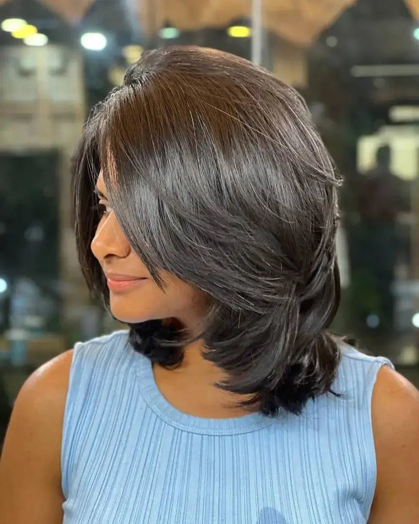 Dark Brown Visual Idea — Hairstyles for Oval Faces