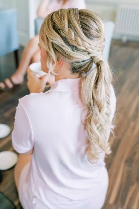 Braided Ponytail Updo Braided Ponytail Updo — Hairstyles for Teachers