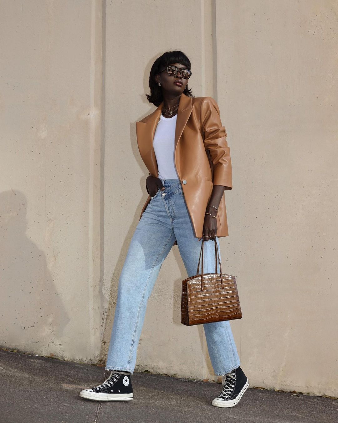 Casual Chic Layering Casual Chic Layering — High Top Converse Outfits