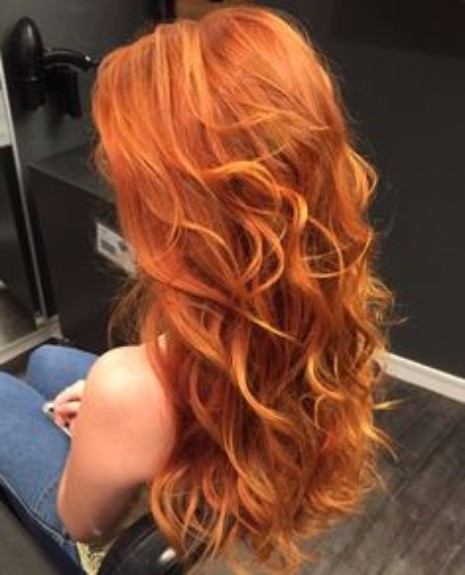 Rich Auburn With Golden Highlights Rich Auburn With Golden Highlights — Red Hair Over 50