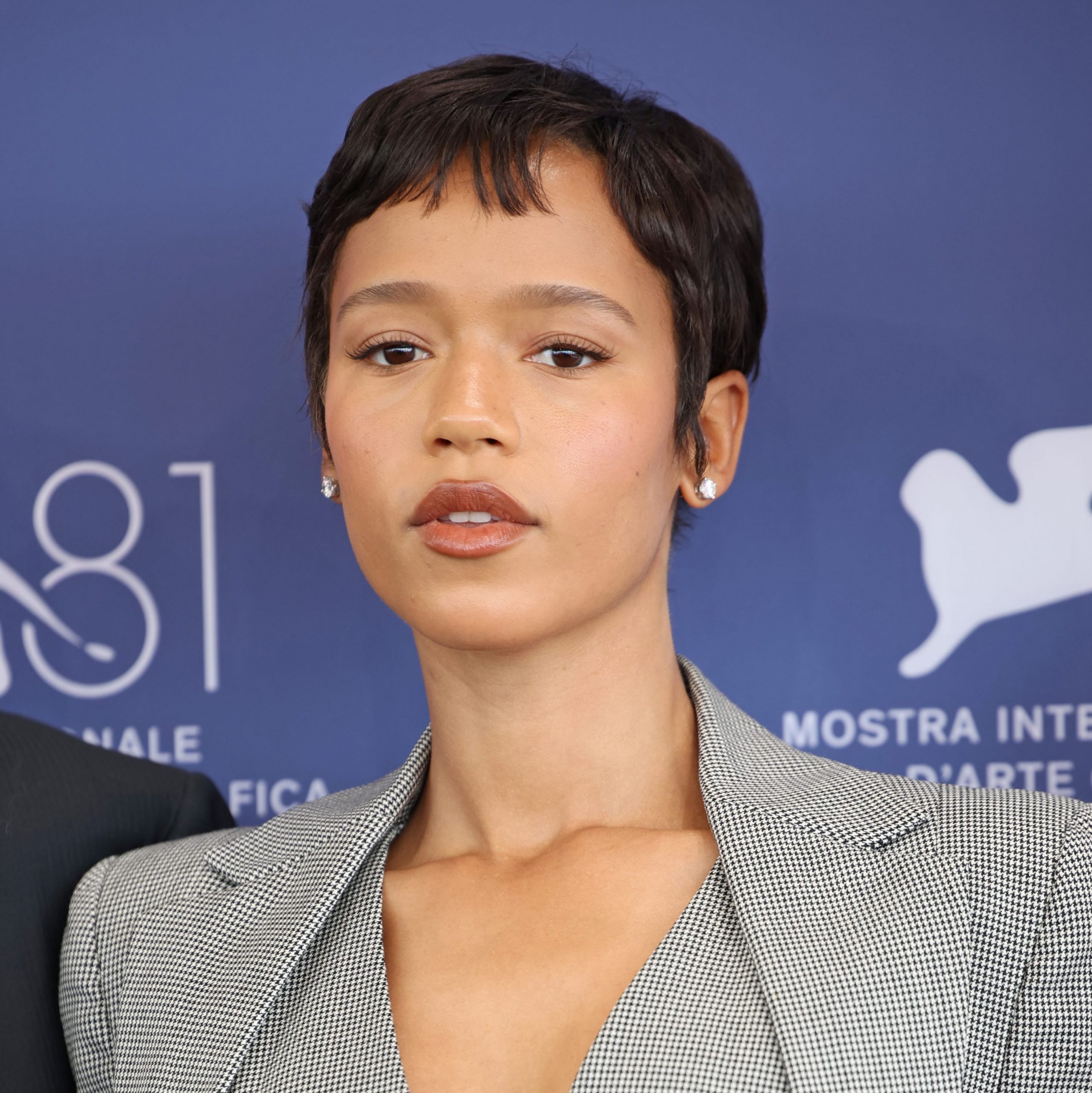 Choppy Black Pixie with Piecey Bangs — Pixie Cut for Thick Hair