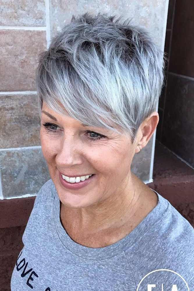 Visual Idea Visual Idea — Short Gray Haircuts
